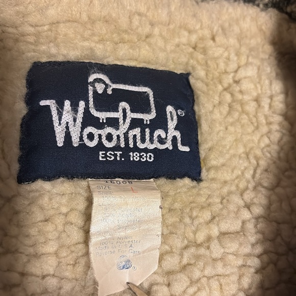 Vintage Woolrich 100% wool bomber jacket - Picture 7 of 11